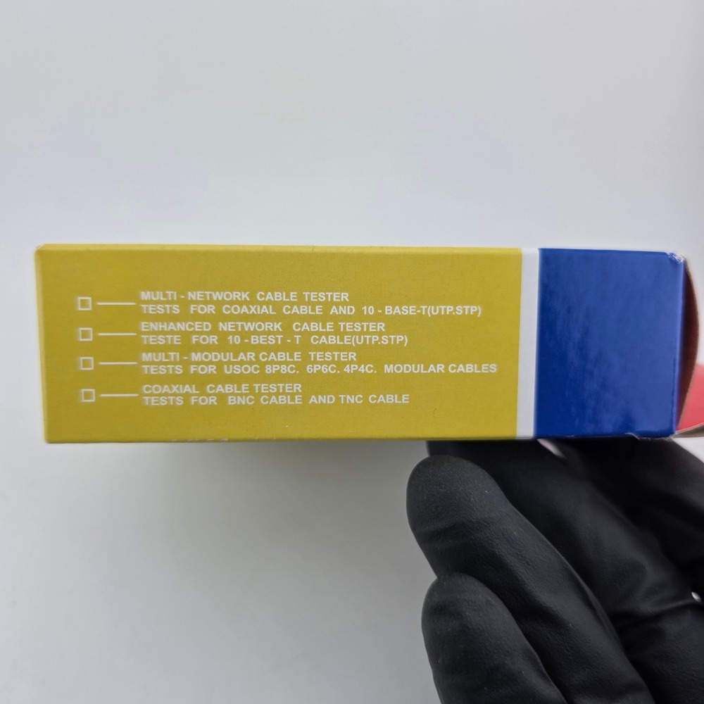 Cable Tester NSS-468AF RJ45 RJ11 RJ12 BNC Network Tool Tech Gear Signal Tools - Picture 3 of 8